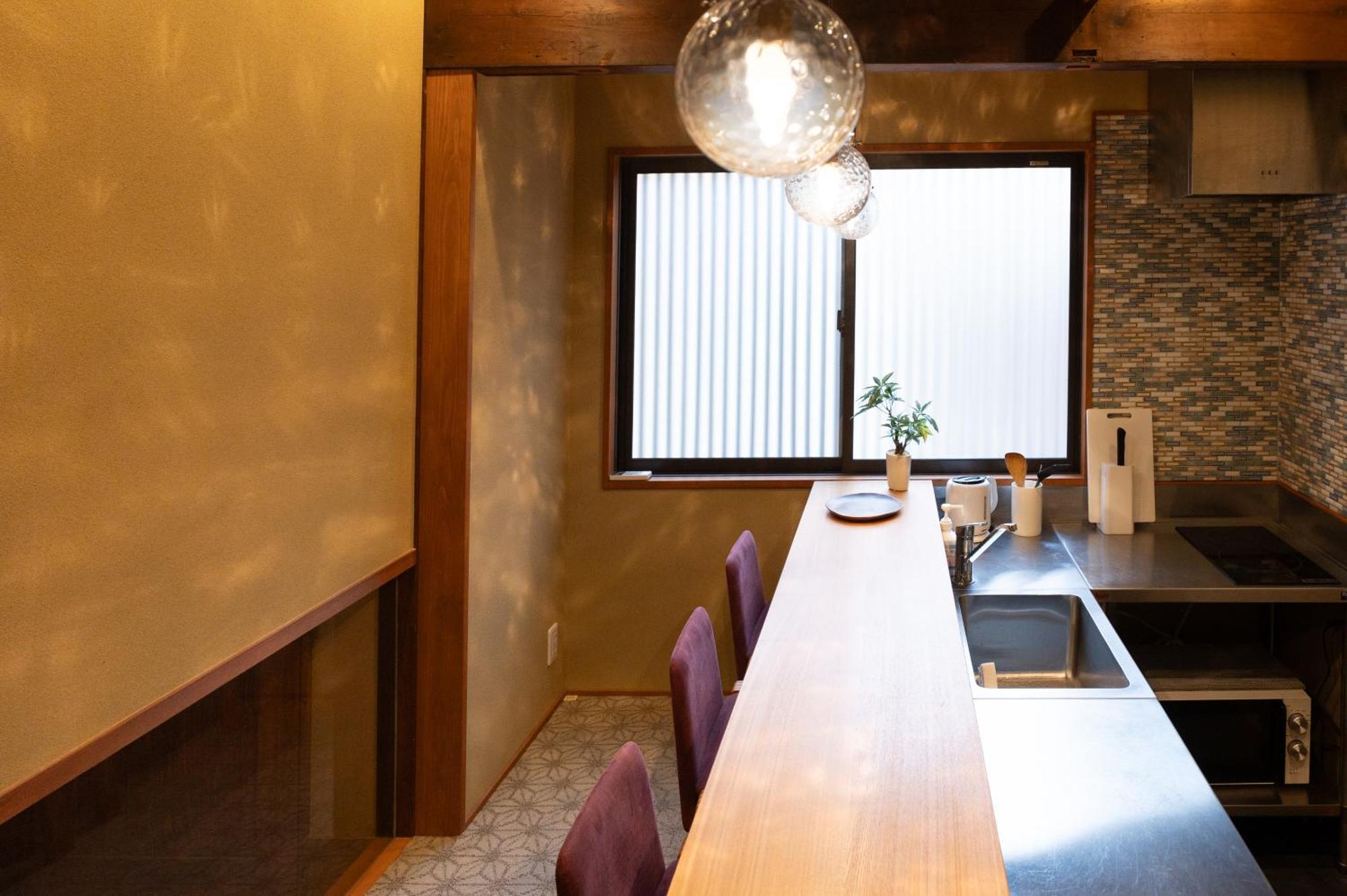 קיוטו Suiren Traditional Boutique Townhouse מראה חיצוני תמונה